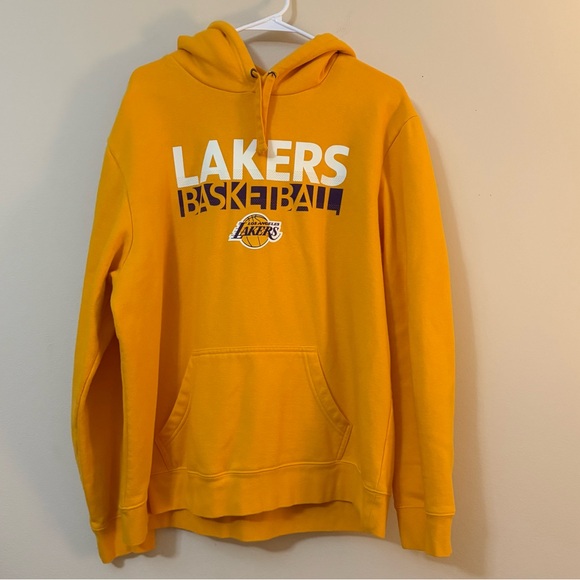 NBA Other - NBA Los Angeles Lakers Pullover Hoodie men’s XL yellow basketball